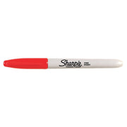 Sharpie Black/Red / 1 Count (Pack of 2) / In Pack Permanent Markers