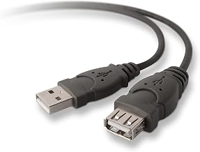 Belkin Pro Series USB 2.0 Extension Cable | USB extension cord, USB-A cable, extend USB port, computer accessory