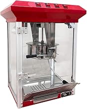 Adcraft PCM-8 23-Inch Popcorn Machine with Stainless Steel Kettle, 120v