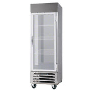 Beverage-Air 30'' Vista Series One Section Glass Door Reach-In Freezer by Beverage Air – Gray, Model FB27-1G