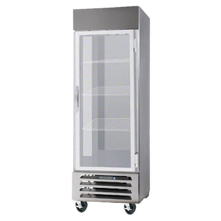 Beverage-Air 30'' Vista Series One Section Glass Door Reach-In Freezer by Beverage Air – Gray, Model FB27-1G
