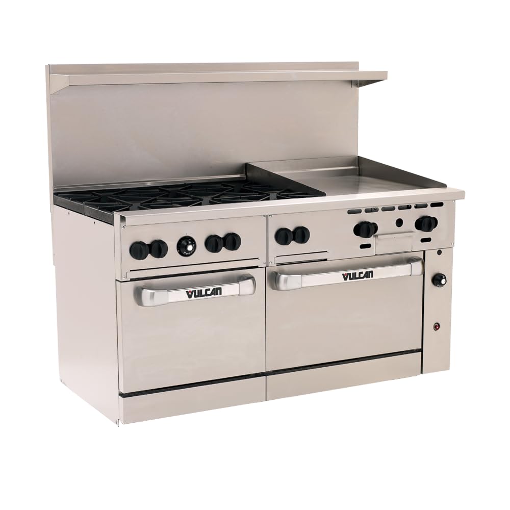 60SS-6B24GP Endurance LP Gas Range 60" by VULCAN – Commercial Grade