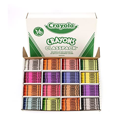 Crayola Crayons + Crayon, 800 CT + Pencils / Assorted Colors,May Vary / 1 Crayons