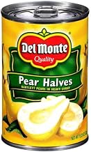 Del Monte Fruit Pear Halves in Heavy Syrup, 15.25 Ounce -- 12 per case.