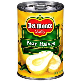 Fruit Pear Halves in Heavy Syrup by Del Monte – 15.25 Ounce, Pack of 12