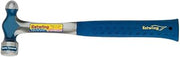 Estwing E3-24BP Ball Pein Hammer, Cushion Grip Steel Handle, 13 1/2 ", Steel 24 oz. Head, Blue