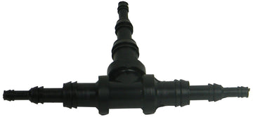 1/4" Brass T Fitting by TPI – Brass, Model A605