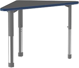 Correll Collaborative Desk with Black Granite Finish AD3041-WING-07-13-37