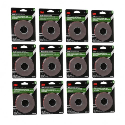 3M 12 Pack / Black / 12 Side