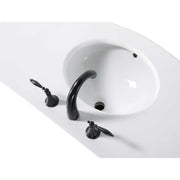 54" Single Bathroom Vanity in Antique White by Elegant Kitchen and Bath – unspecified, Aluminum, White, Model VF10154AW-VW