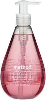 Method Hand Wash Grapefruit Liquid Bottle 12 Oz Pink