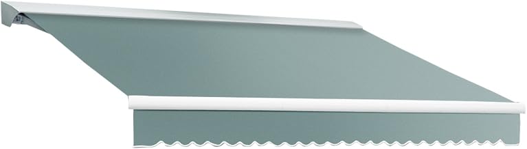 Awntech Retractable Awning Right Motor 24'W x 10'D x 10" H Sage