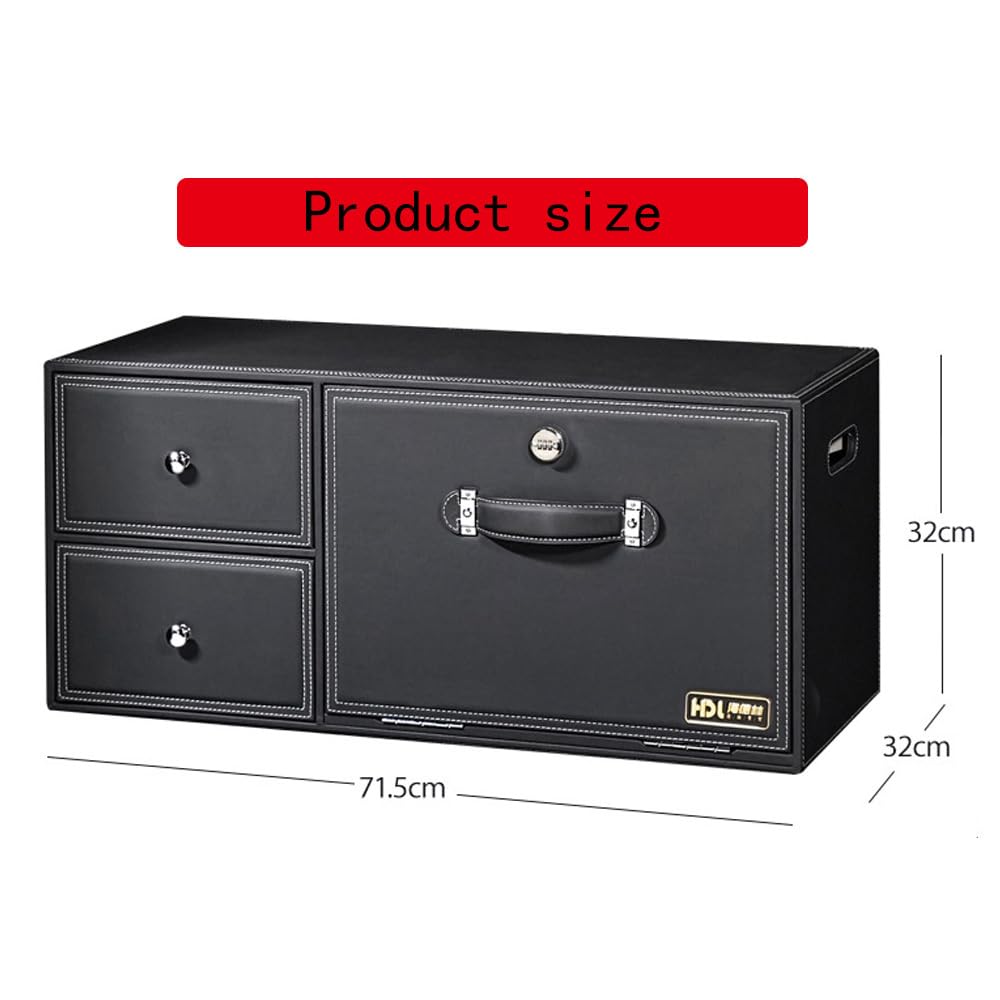 Car Trunk Organizer for iti G37 Sedan 2007-2013 Large Capacity Multifunctional Storage Box Waterproof Storage Bag Drawer Storage Box with Password Lock by WMJFG – Model