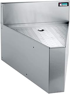 Krowne KR18-DR45 - Royal 1800 Series 45 Degree Rear Straight Corner Drainboard