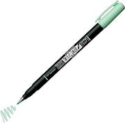 Tombow Brush Pen Fudenosuke pastel for black paper, light green