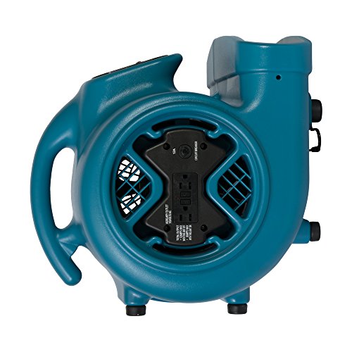 XPOWER 15.67"L x 15.9"W x 16.33"H / Pro X-600A / Blue Floor Fans