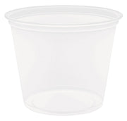 5.5 oz Clear PP Portion Container (Case of 2500) by DART – 2500 Count (Pack of 1), 5.5 ounces, Plastic, Clear, Pack of 2500