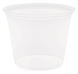 5.5 oz Clear PP Portion Container (Case of 2500) by DART – 2500 Count (Pack of 1), 5.5 ounces, Plastic, Clear, Pack of 2500