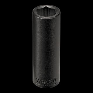 Wright Tool 39-09MM 3/8" Drive 6 Point Deep Impact Metric Socket, 9mm