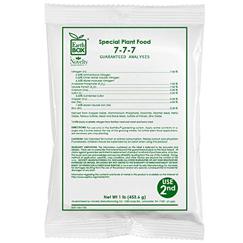 Replant Kit by EarthBox – Root & Veg, Dolomite, White, Pack of 5, Model 81108