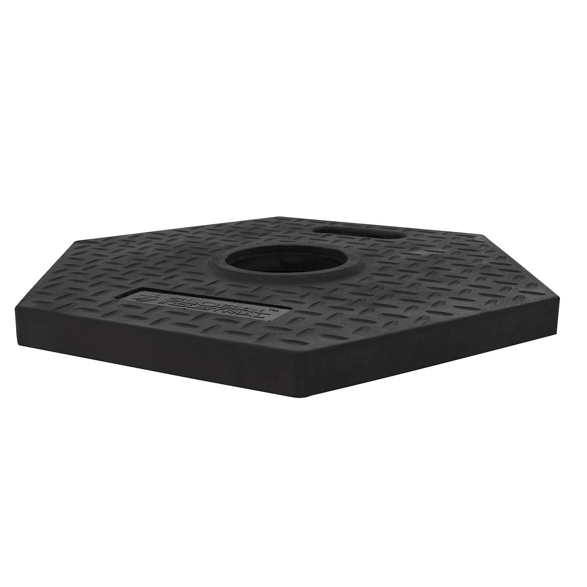 Rubber Base for Delineator Post by Global Industrial – Rubber, Black, Model RD10-R6R-16LBS