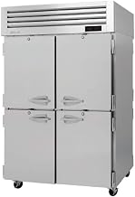 Turbo Air PRO-50-4H-PT Pro Series Two Section Pass-Thru Heated Cabinet with Eight Half-Height Doors
