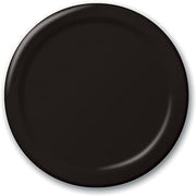 Creative Converting Paper Banquet Plates, 10.25", Black