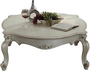Furnifact Antique Pearl Coffee Table with Durable Construction, Elegant Finish, Classic Design for Living Room, Versatile Use and Long-Lasting Durability