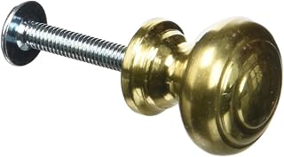 Imex The Fox b-76080 – Knob Two Stripes Brass Brightness, 20 mm)