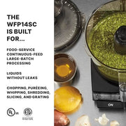 Waring WFP14SC / 3.5 Quart Food Processor Accessories / Black Food Processors