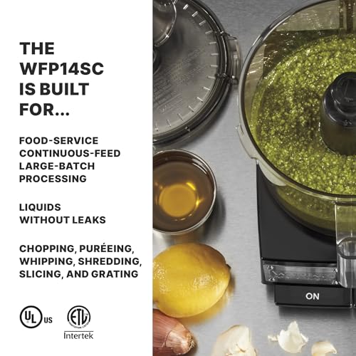 Waring WFP14SC / 3.5 Quart Food Processor Accessories / Black Food Processors