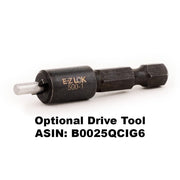 E-Z LOK 0.157"-36 IT, 0.315"-20 ET, 0.295" L / Pack of 5 / 1 Thread Locking Inserts