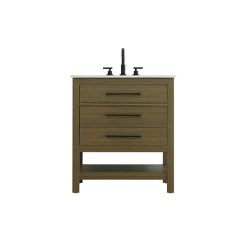 Bathroom Vanity Chestnut Brown by karson – Chestnut Brown