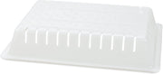 Storplus Food Storage Container Colander with Stackable Design for Catering by Carlisle FoodService Products – 26 x 18 Inches, 0.0 ounces, Plastic, White, Model 10648