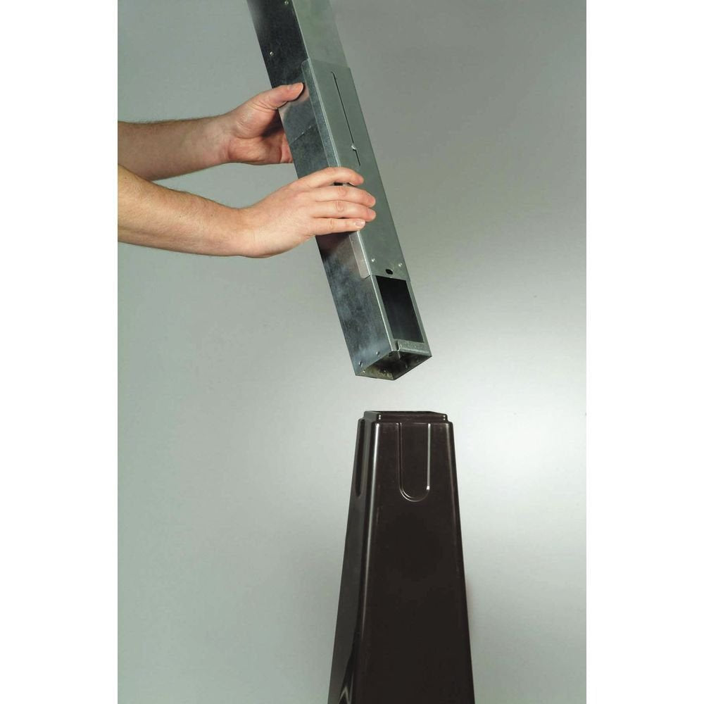 Rubbermaid Cigarette Butt Recepetacle by Rubbermaid Commercial Products – One Size, Black, Model RCP257088BLA