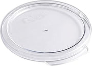HUBERT Polypropylene Lid for 1 Qt Food Storage Containers - 5 3/4" Dia x 1/4" H
