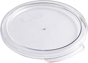 HUBERT Polypropylene Lid for 1 Qt Food Storage Containers - 5 3/4" Dia x 1/4" H