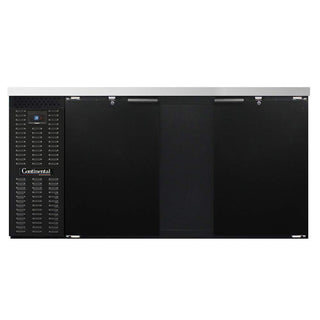 BBC69S Two Section Refrigerated Back Bar Cooler by Continental Refrigerator – 18.0 cubic_feet