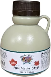 Walnut Creek Foods Pure Maple Syrup, Grade A Dark Amber, 8 Fl Oz Jug