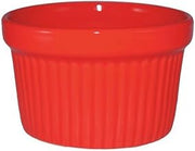 Fluted Ramekin, 3 Oz, Red, PK36