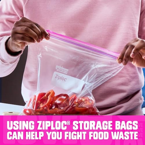 Ziploc One Size / Clear / 1.9 liters Food Storage Bags