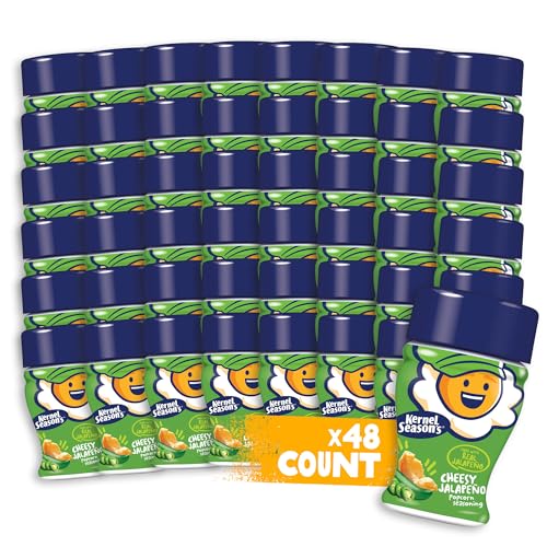 Kernel Season's Cheesy Jalapeno / 0.9 Ounce (Pack of 48) / 48 Popcorn Salt