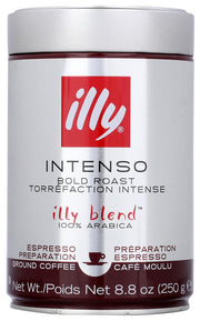 Ground Espresso Coffe, Dark Roast, 8.8-Ounce Tins (Pack of 2) by [Foods] by illy – 1 Count (Pack of 2), Pack of 2