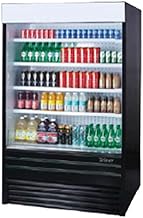 Turbo Air Vertical Air Curtain, 20.4 Cu. Ft. Capacity, 36" W X 29-1/2" D X 81-1/8" H,