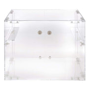 Stackable Countertop Display Case 2-Tier Rectangular Clear Acrylic - 19" L x 15 1/4 W x 14 1/2 H by HUBERT – Plastic, Clear, Model 191538024894