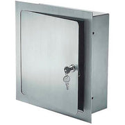 Recessed Valve Box Prime Coated by Acudor – Stainless Steel, Silver