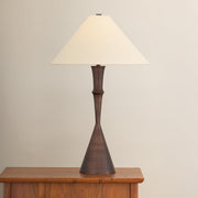 Viewmont 1-Light Table Lamp | Essential & Modern Style | Bronze Finish | Made of Aluminum & Textile | 28.25" Overall Height | Textured Cream Shade | -BRZ by Hudson Valley Lighting