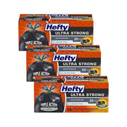 Hefty 14 Count (Pack of 3) / Black / 30.0 gallons Trash Bags & Liners