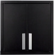 18' Wide Wall Cabinet by Summit Appliance – 18"W x 12"D x 18"H, Metal, Black