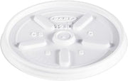 Dart 12JL White Vented Lid (Case of 1000)